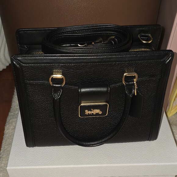 Coach Grace Carryall in Black - Picture 1 of 9